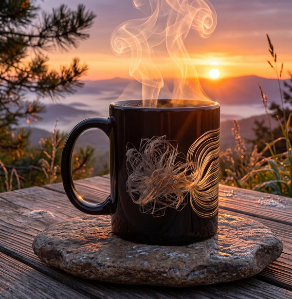Black Glossy Mug